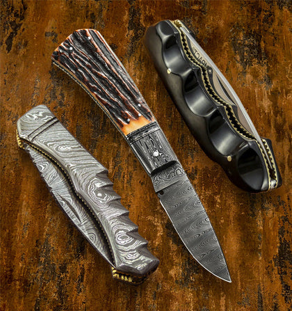 UK Custom folding knife, pocket knife, Lock knife, liner, trapper