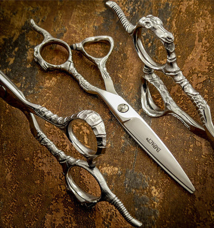 UK Impact® custom scissors, Custom Professional Hairdressing Scissors Barber Hair Cutting Thinning