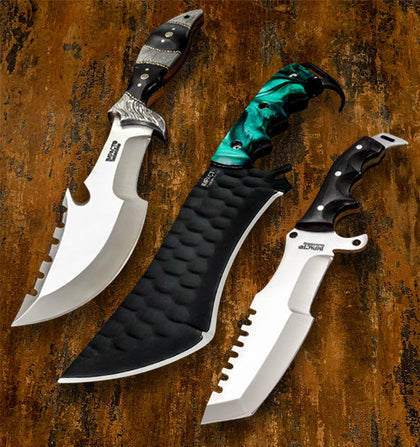 UK Custom tracker knives, UK Bushcraft knives, UK Survival knives