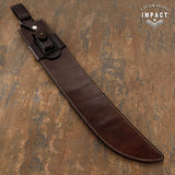 IMPACT CUTLERY 1-OF-A-KIND CUSTOM ART SWORD BOWIE KNIFE | ENGRAVED BLADE