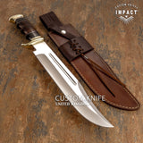 CROCODILE DUNDEE CUSTOM BOWIE KNIFE BY IMPACT CUTLERY UK