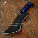 IMPACT CUTLERY RARE CUSTOM 12C27 STEEL FULL TANG BUSHCRAFT TRACKER KNIFE
