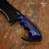 IMPACT CUTLERY RARE CUSTOM 12C27 STEEL FULL TANG BUSHCRAFT TRACKER KNIFE