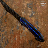 IMPACT CUTLERY RARE CUSTOM 12C27 STEEL FULL TANG BUSHCRAFT TRACKER KNIFE