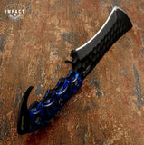IMPACT CUTLERY RARE CUSTOM 12C27 STEEL FULL TANG BUSHCRAFT TRACKER KNIFE