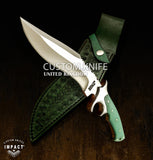 Buy UK Handmade Knife, UK Custom Knife, UK Hand made Knife, Hunting Knife, Dagger, Sword, Pocket Knife, Folding Knife, Chef Knife, Tracker, Survival knife, Bespoke, Kitchen Knife, Cleaver Knife, Bush craft, Axes, Hatchets, Matchets, Hand Forged Damascus, Bull Horn