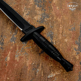 1-OF-A-KIND IMPACT CUTLERY CUSTOM D2 TOOL STEEL COMMONDO DAGGER KNIFE