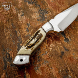 IMPACT CUTLERY RARE CUSTOM FULL TANG D2 SKINNING KNIFE
