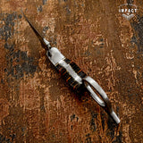 IMPACT CUTLERY CUSTOM D2 MINIATURE KARAMBIT KNIFE