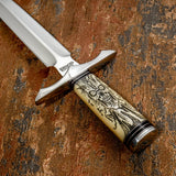 Handcrafted Skull Art Dagger – Brutal Elegance Meets Artisan Precision
