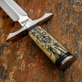 Handcrafted Skull Art Dagger – Brutal Elegance Meets Artisan Precision