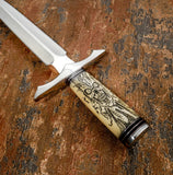 Handcrafted Skull Art Dagger – Brutal Elegance Meets Artisan Precision
