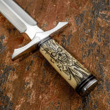 Handcrafted Skull Art Dagger – Brutal Elegance Meets Artisan Precision