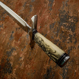 Handcrafted Skull Art Dagger – Brutal Elegance Meets Artisan Precision