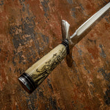 Handcrafted Skull Art Dagger – Brutal Elegance Meets Artisan Precision