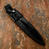 Handcrafted Skull Art Dagger – Brutal Elegance Meets Artisan Precision