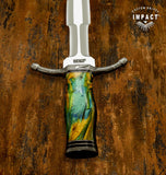 CUSTOM MEDIEVAL KNIGHT SWORD DAGGER | IMPACT CUTLERY UK