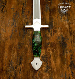 CUSTOM MEDIEVAL KNIGHT SWORD DAGGER | IMPACT CUTLERY UK