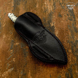 IMPACT CUSTOM DAMASCUS BUSHCRAFT SKINNING KNIFE