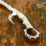 Buy UK Handmade Knife, UK Custom Knife, UK Hand made Knife, Hunting Knife, Dagger, Sword, Pocket Knife, Folding Knife, Chef Knife, Tracker, Survival knife, Bespoke, Kitchen Knife, Cleaver Knife, Bush craft, Axes, Hatchets, Matchets, Hand Forged Damascus, Bull Horn