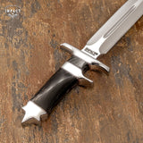 1-OF-A-KIND RARE IMPACT CUTLERY CUSTOM SUB HILTED DAGGER KNIFE BULL HORN HANDLE