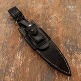 1-OF-A-KIND RARE IMPACT CUTLERY CUSTOM SUB HILTED DAGGER KNIFE BULL HORN HANDLE