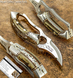 IMPACT CUTLERY RARE CUSTOM MINIATURE NECK SKINNING KNIFE