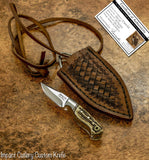 IMPACT CUTLERY RARE CUSTOM SKINNING NECK MINIATURE KNIFE