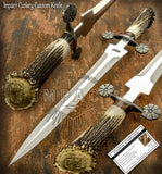 UK CUSTOM SPARTAN SWORD CROWN ANTLER