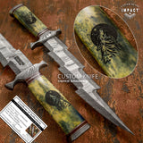 IMPACT CUSTOM ART DAGGER KNIFE