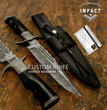 IMPACT CUSTOM ART BOWIE KNIFE