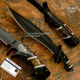 IMPACT CUSTOM ART BOWIE KNIFE