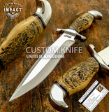 IMPACT CUSTOM ART BOWIE KNIFE