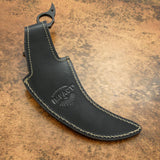 Custom Knife leather Sheath Karambit