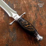 IMPACT CUSTOM ART DAGGER KNIFE