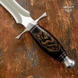 IMPACT CUSTOM ART DAGGER KNIFE