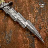IMPACT CUSTOM ART DAGGER KNIFE