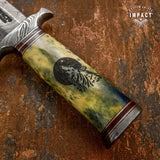 IMPACT CUSTOM ART DAGGER KNIFE