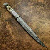 Buy UK Custom Damascus Knife, UK Folding Knife, UK Pocket Knife, UK Lock Back Knife