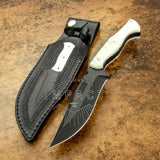 UK CUSTOM KNIFE, BLACK POWDER COATED