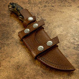 UK Custom Leather Sheath, UK Custom Tracker Leather Sheath