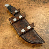 UK Custom Leather Sheath, UK Custom Tracker Leather Sheath