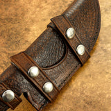 UK Custom Leather Sheath, UK Custom Tracker Leather Sheath