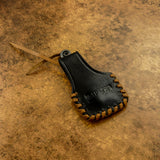 IMPACT CUTLERY UK CUSTOM DAMASCUS MINIATURE NECK AXE CLEAVER KNIFE