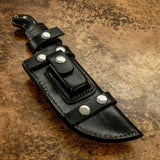 UK Custom Leather Sheath, UK Custom Tracker Leather Sheath