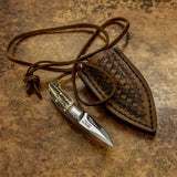 IMPACT CUTLERY RARE CUSTOM SKINNING NECK MINIATURE KNIFE