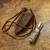 IMPACT CUTLERY RARE CUSTOM SKINNING NECK MINIATURE KNIFE