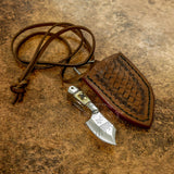 IMPACT CUTLERY RARE CUSTOM SKINNING NECK MINIATURE KNIFE