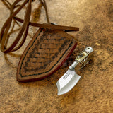 IMPACT CUTLERY RARE CUSTOM SKINNING NECK MINIATURE KNIFE