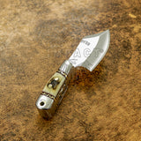 IMPACT CUTLERY RARE CUSTOM SKINNING NECK MINIATURE KNIFE